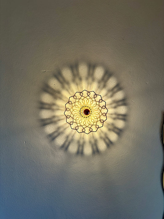 Mandala-Lampe