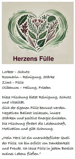 Räucherwerk Herzensfülle